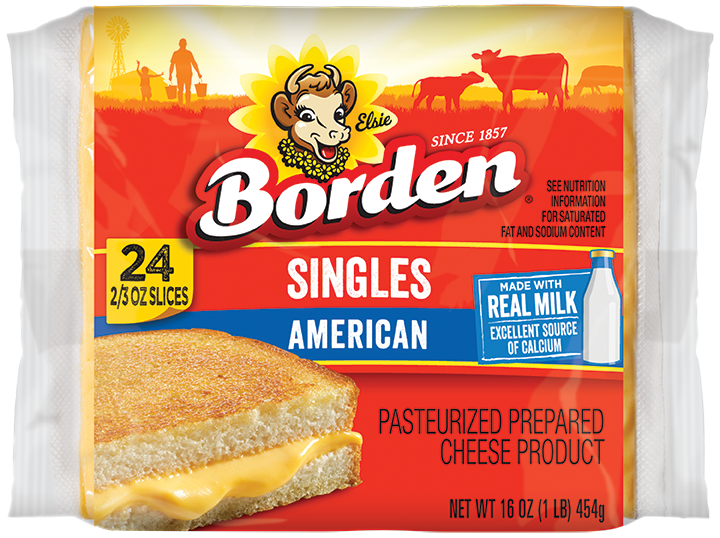 16 oz American Singles Borden® Cheese