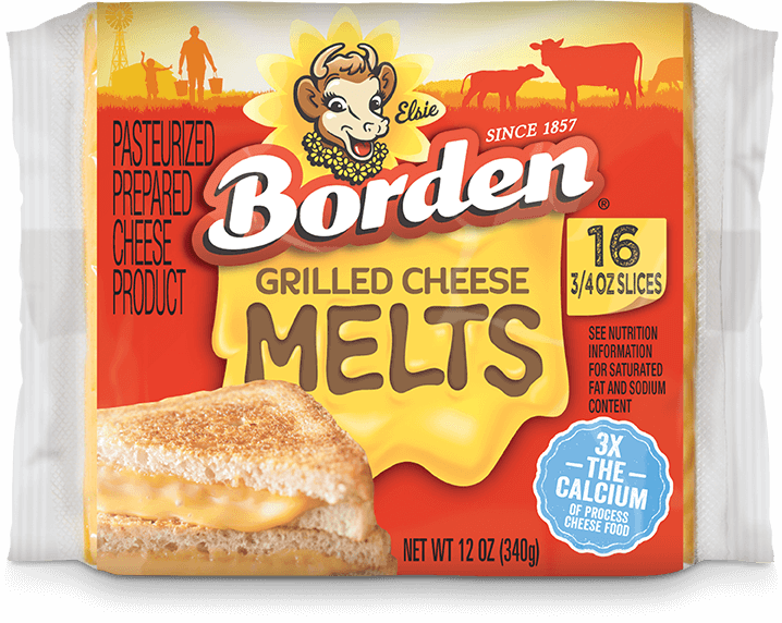Grilled Cheese Melts Singles Borden® Cheese Grilled Cheese Melts Singles Borden® Cheese