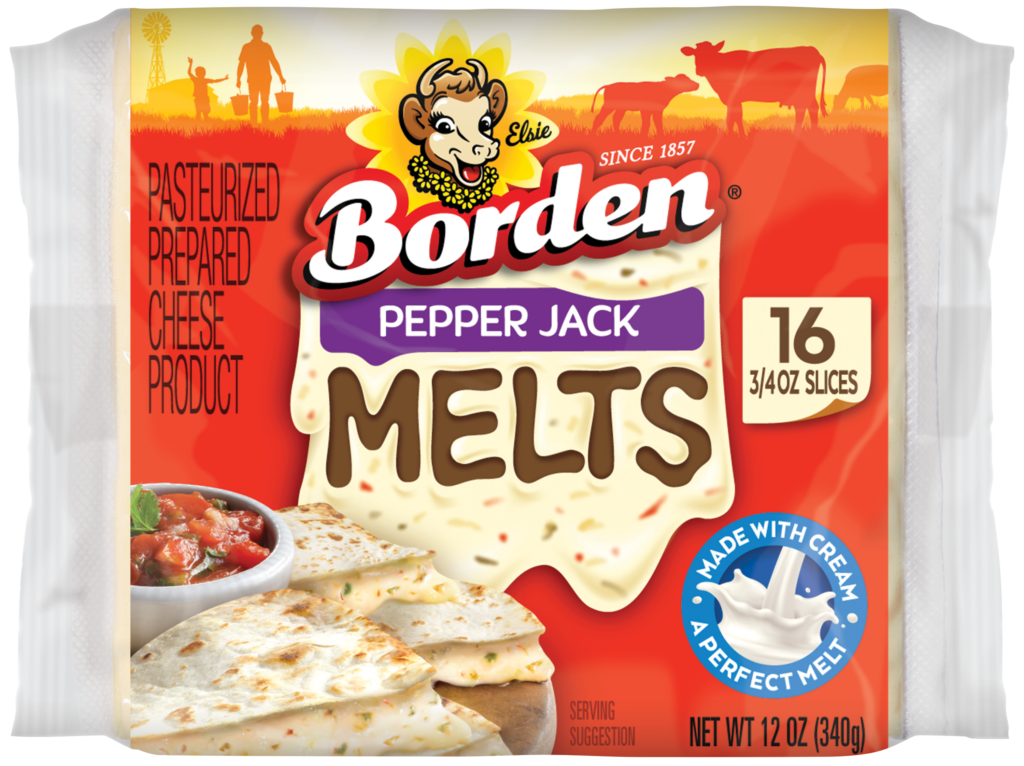Pepper Jack Melts - Borden® Cheese