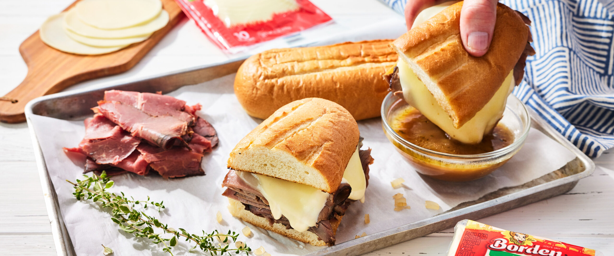 French Dip Borden® Cheese
