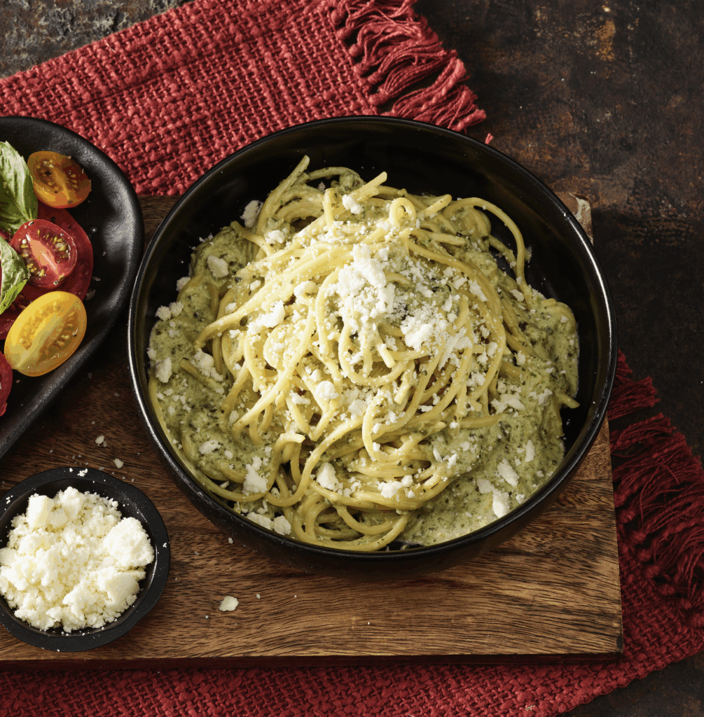 Creamy Basil Parmesan Cacio e Pepe - Borden® Cheese